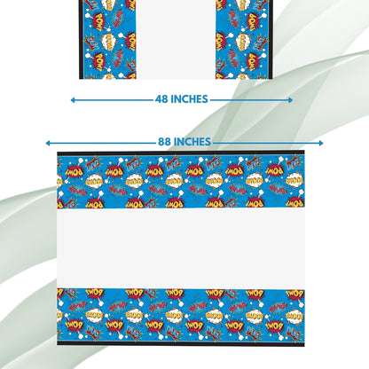 Superhero Tablecover 48X88