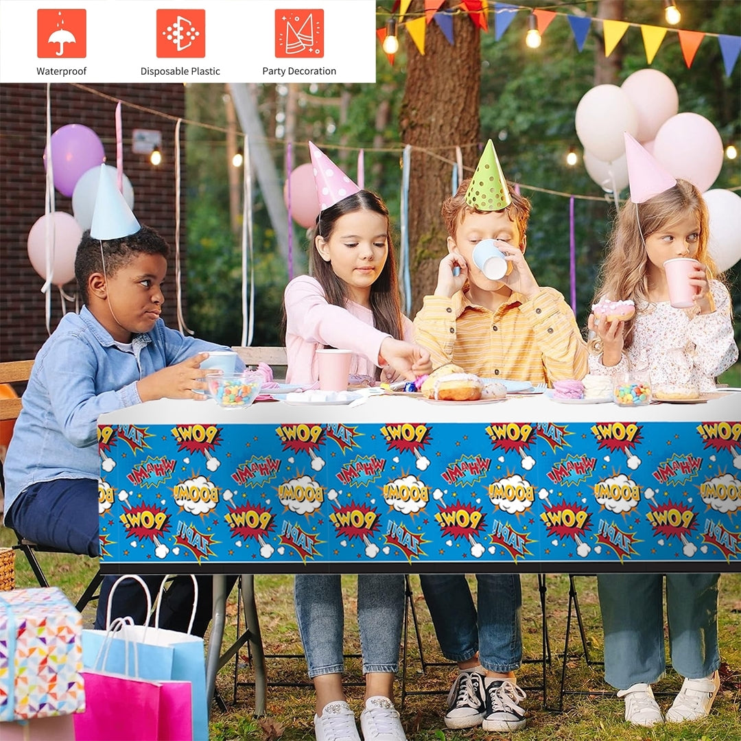 Superhero Tablecover 48X88