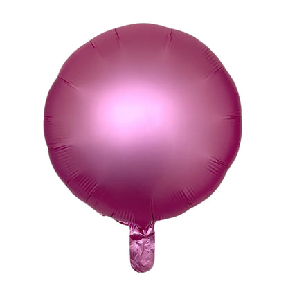 Flamingo Shimmering Matte Pink Circle Balloon 18" S18
