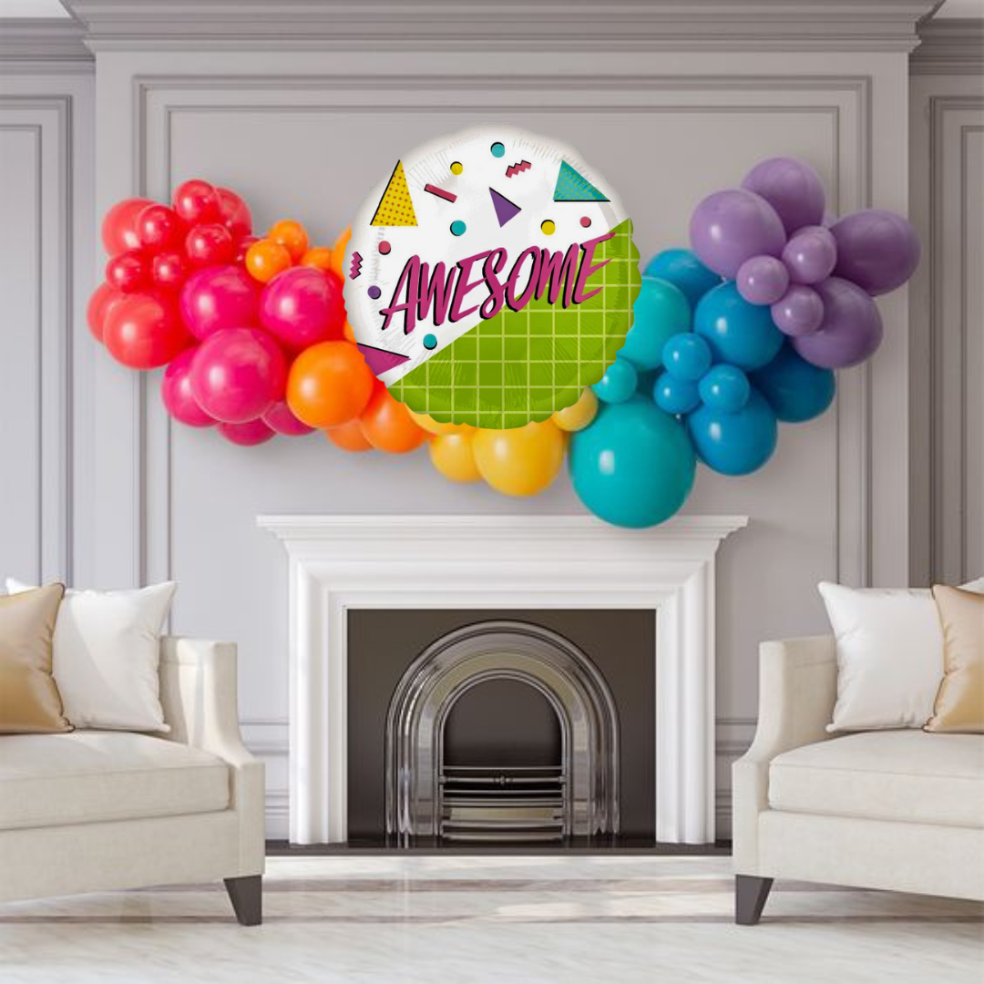 AWESOME Foil Balloon - 18 inches - 1PC