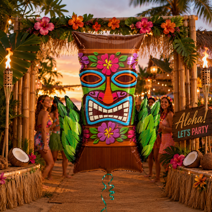 Tiki Time Super Shape Foil Balloon