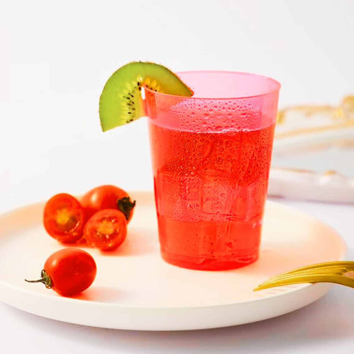 Shot Glasses Neon Red Party Combo - 10PC