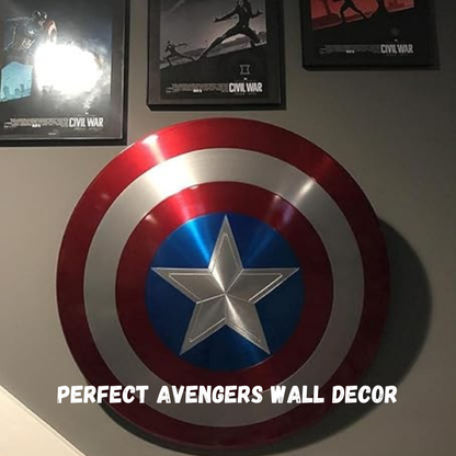 Capt U.S Superhero Circular Shield w/ Body Strap - 16inches - 1PC