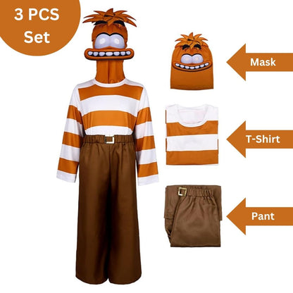 Inside Out Anxiety Costume for Kids - Large - Age 7 to 9