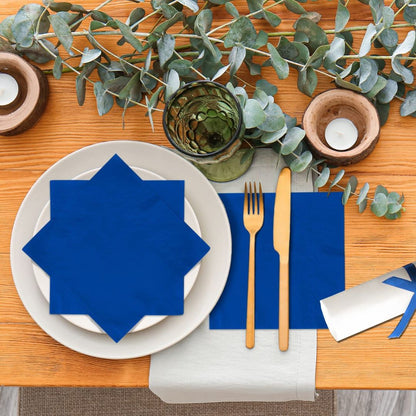 Royal Blue Paper Napkins - 20PC