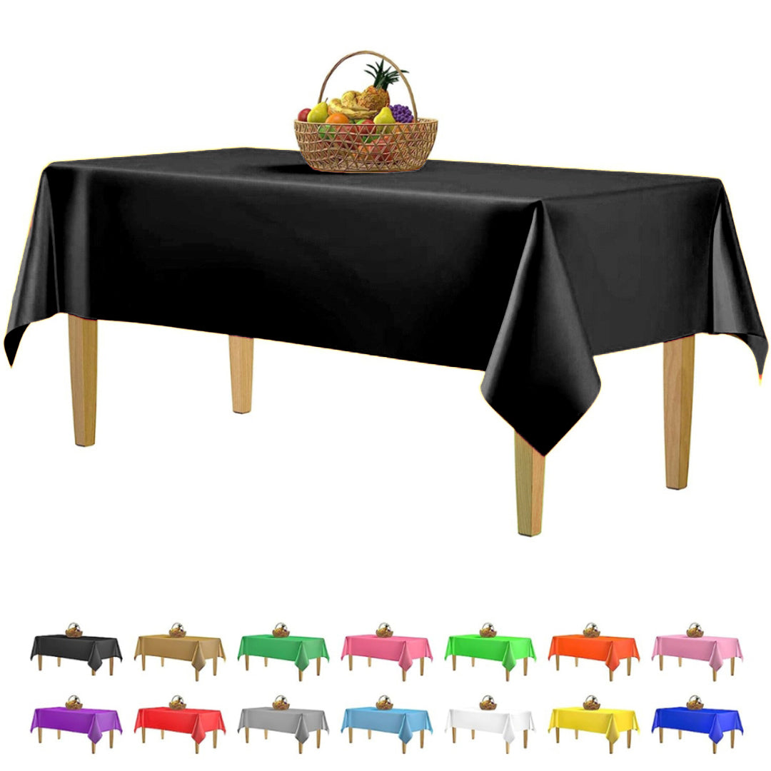 Black Tablecover 54 inch x 108 inch