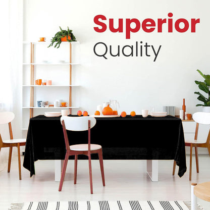 Black Tablecover 54 inch x 108 inch
