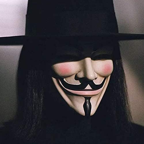 Vendetta Mask White - 1PC