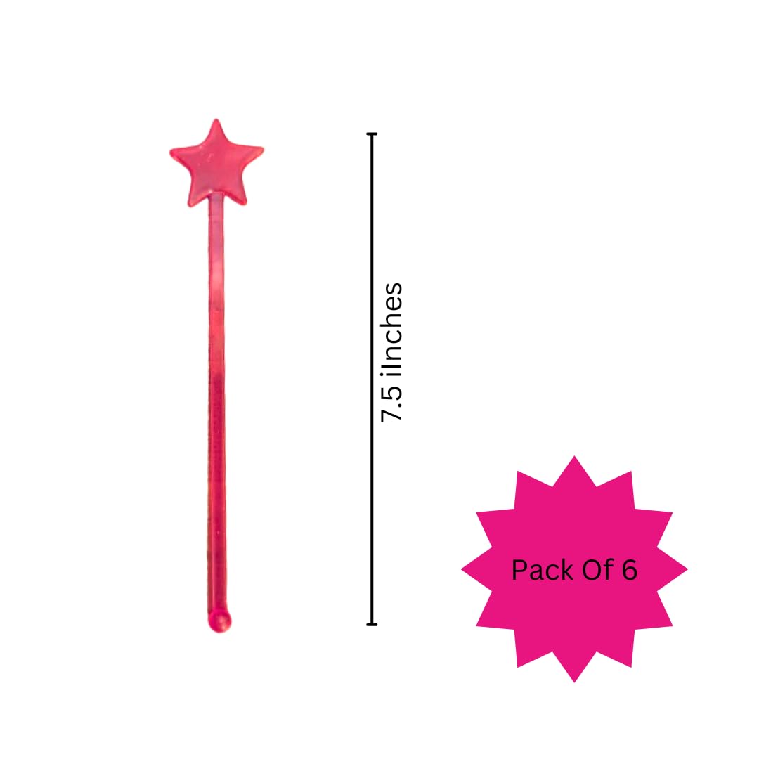 Assorted Colour Drink Stirrers – 6 Pc