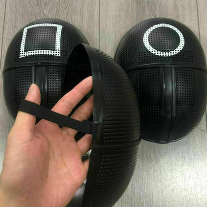 SQUID Game Grunt Workers Mask Round Shape