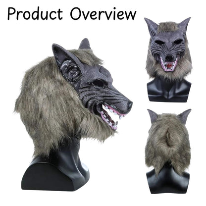 Halloween Werewolf  Wolf Mask - 1PC