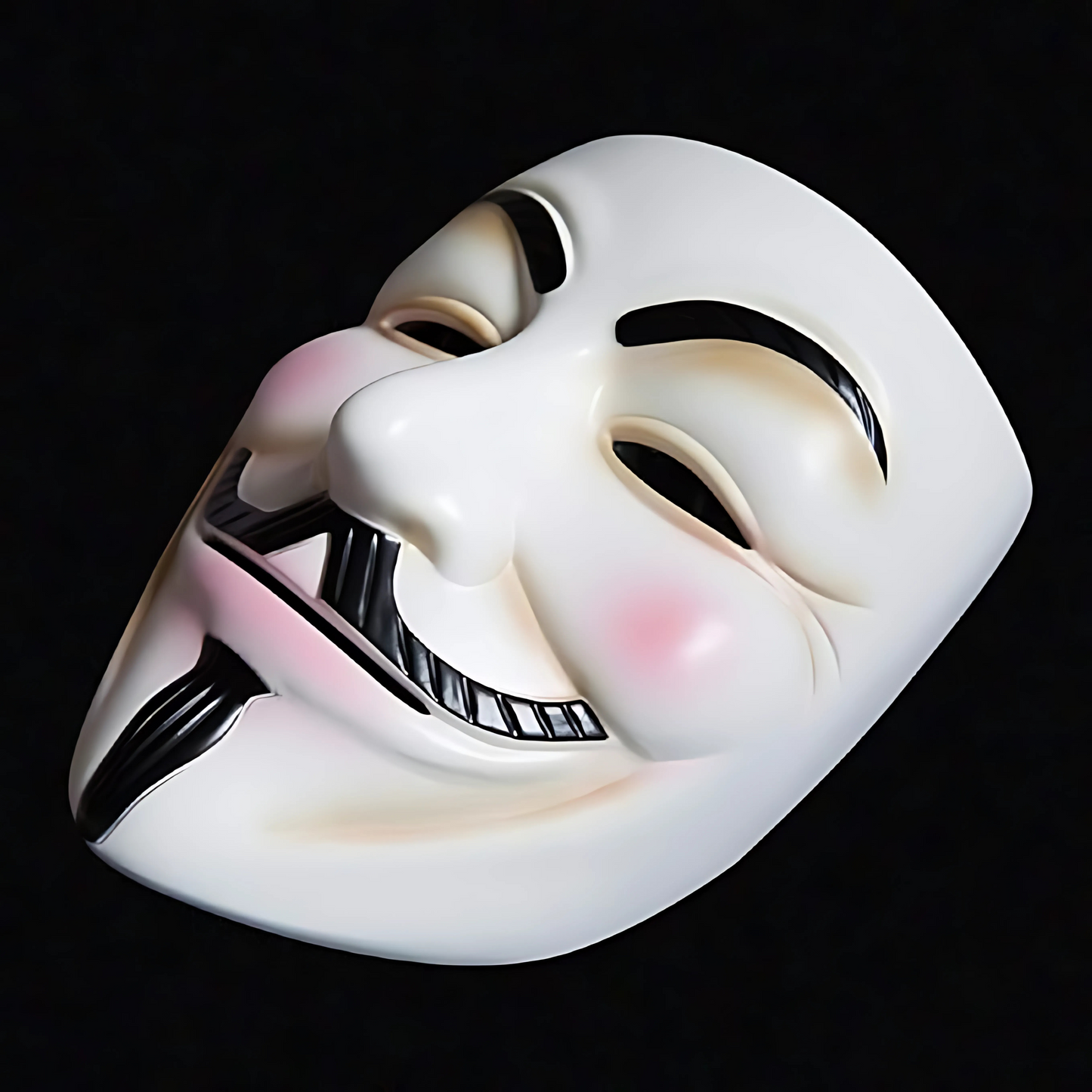 Pack of 4 Anonymos Mask for Kids & Adults - V for Vendetta Mask Halloween Masks Guy Mask for Halloween Costume Cosplay Party Mask,Hacker Mask