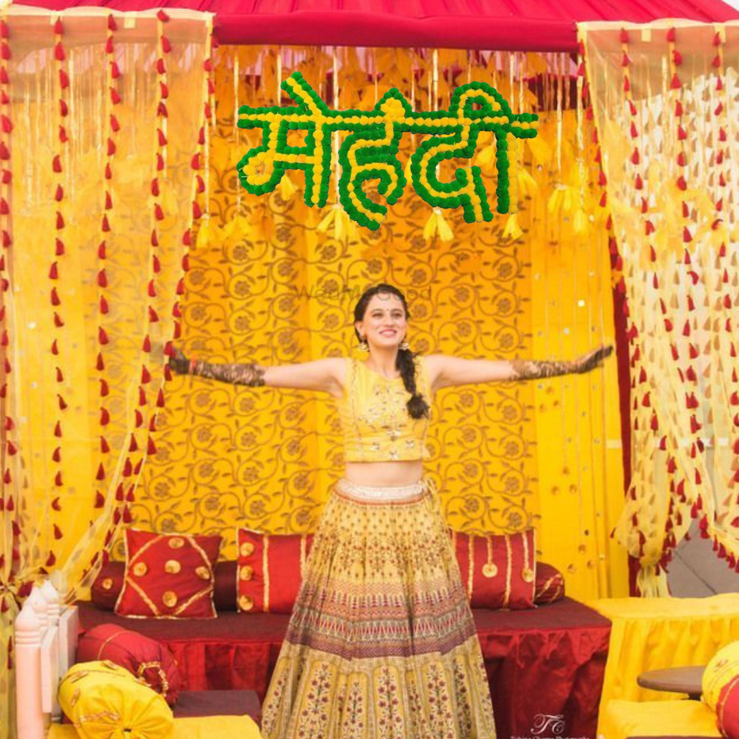 Mehandi Hanging Decor - 1PC
