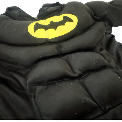 Deluxe Batman Muscular Costume w/Mask for Kids - Size L - Age 8 - 10 Year