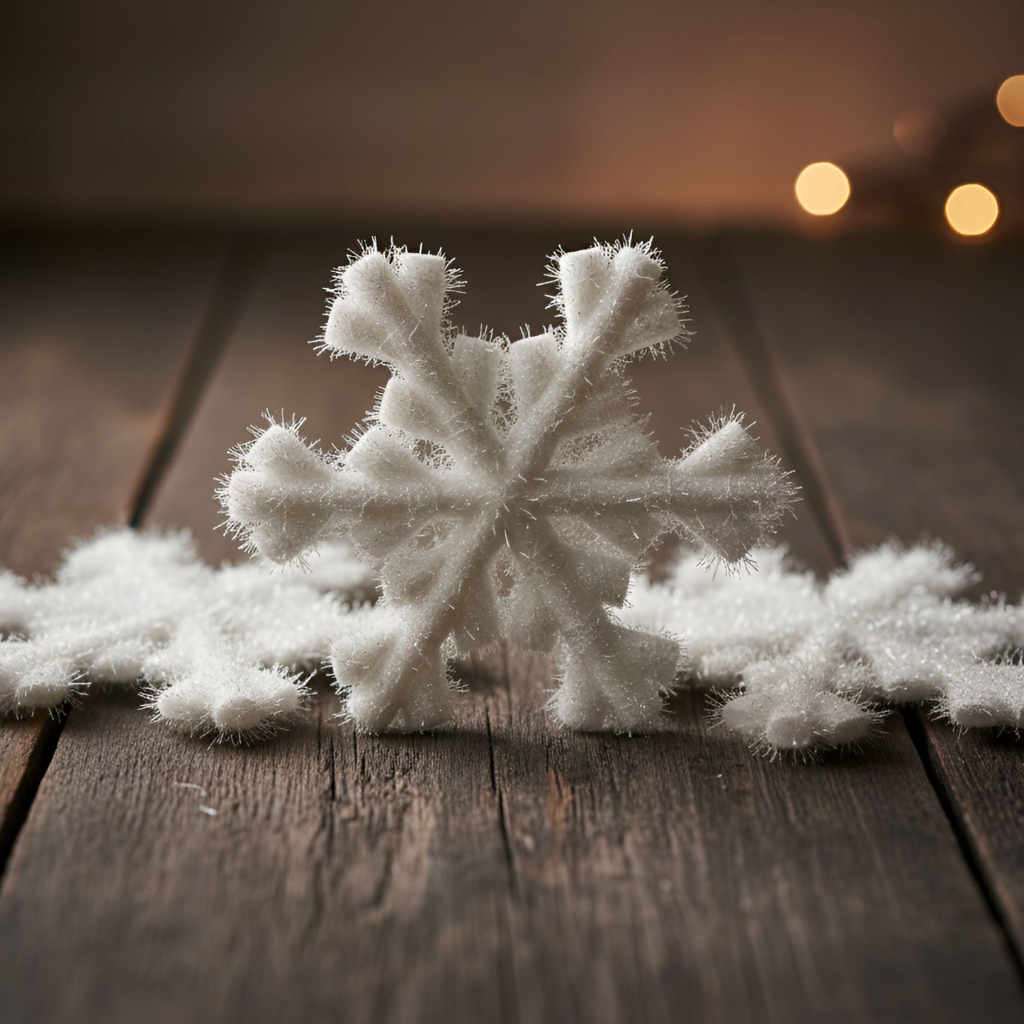 Foam Based Snow Flakes 10" - 1PC