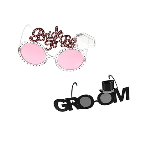 Bride and Groom Eyeglasses Party Sunglasses Bachelor Party Eyeglasses