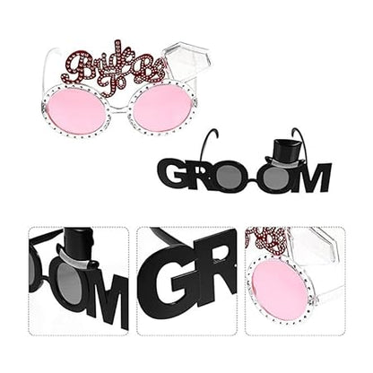 Bride and Groom Eyeglasses Party Sunglasses Bachelor Party Eyeglasses