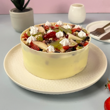 Wanna Party Fresh Fruit Cake 1/2 Kg