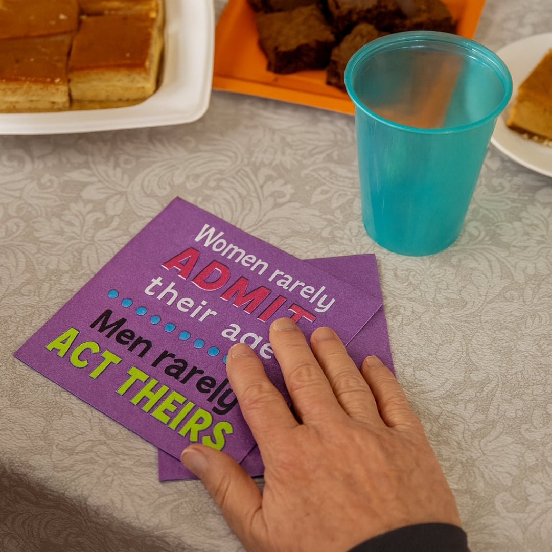 Men vs Women Beverage/ Party Paper Napkins - 30 PC