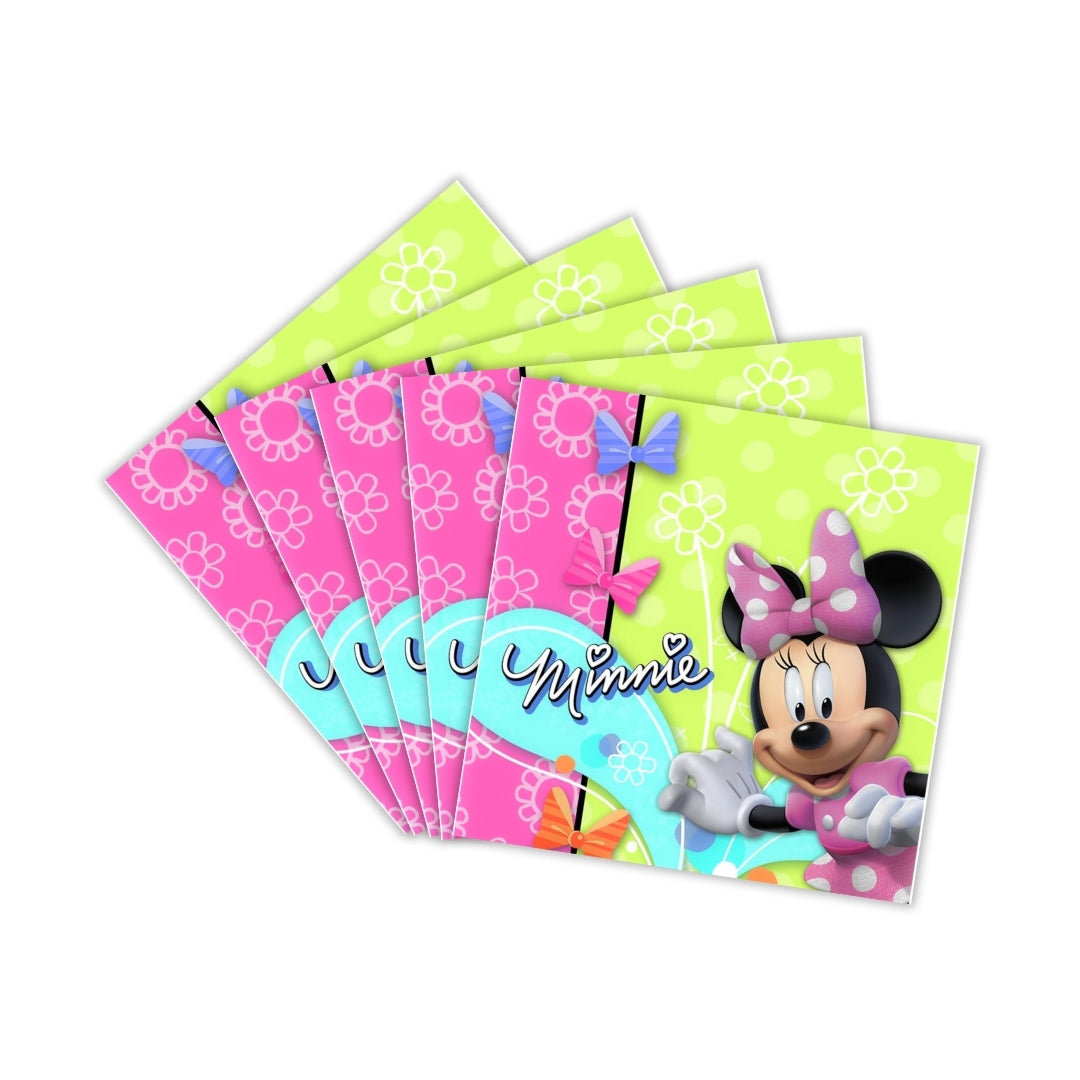 Minnie Mouse Lunch Napkins - 16PC