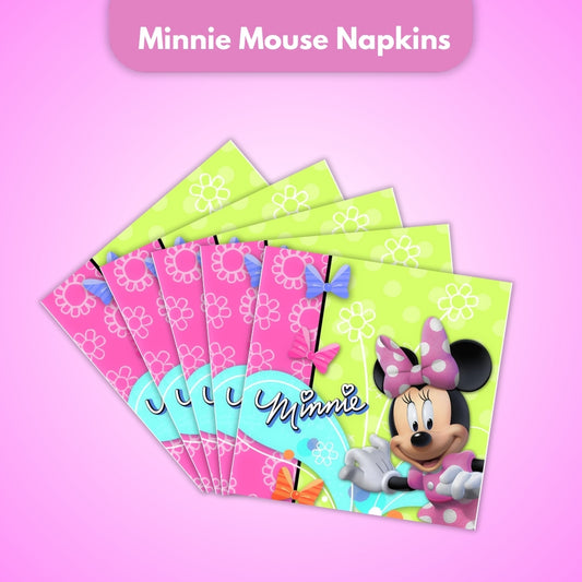 Minnie Mouse Lunch Napkins - 16PC