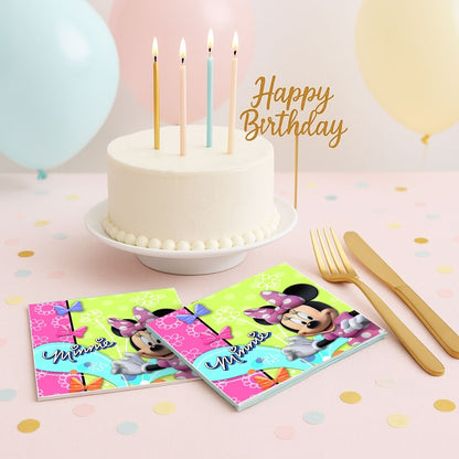 Minnie Mouse Lunch Napkins - 16PC