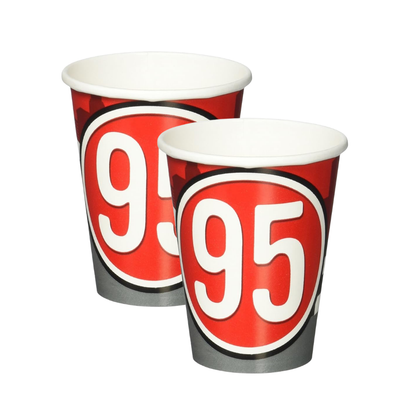 Car Racing Theme Paper C - 250ML - 8 PC