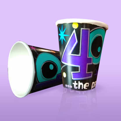 40th Birthday Party Paper Cups 9 Oz (266 ml) – Pack of 8