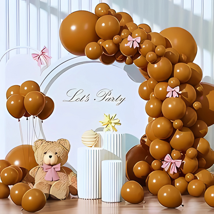 Chocolate Brown Balloons-50PC