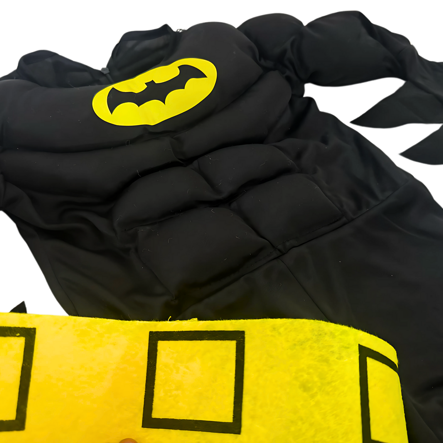 Deluxe Batman Muscular Costume w/Mask for Kids - Size L - Age 8 - 10 Year