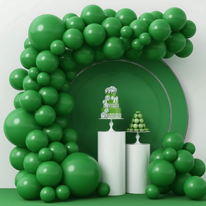 Dark Green Latex Balloons 10" - Pack of 50 PC