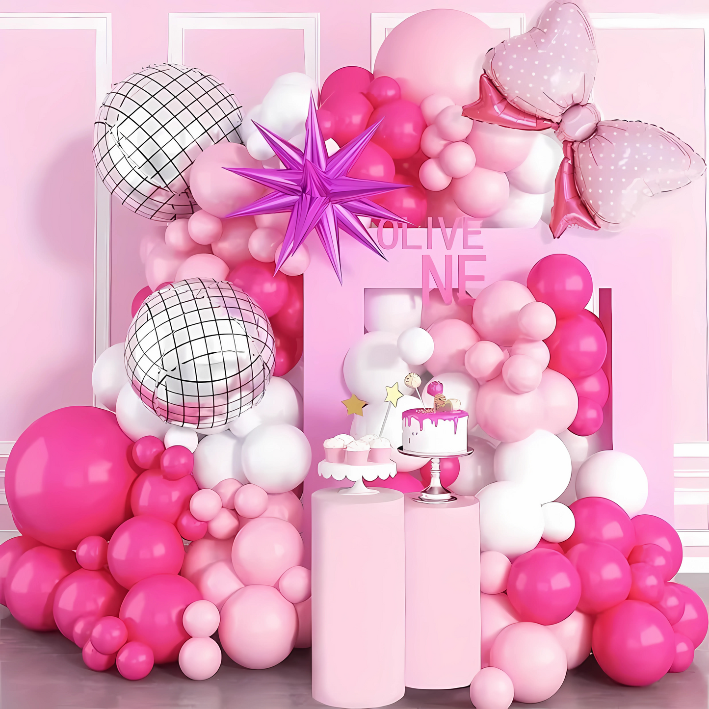 Light Pink Latex / Rubber Balloons - 9 inches - Bulk Pack - 50PC