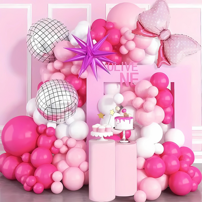 Light Pink Latex / Rubber Balloons - 9 inches - Bulk Pack - 50PC