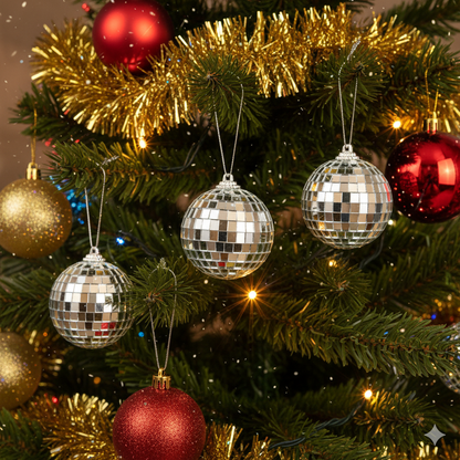 Disco Ball Hangings - 6PC