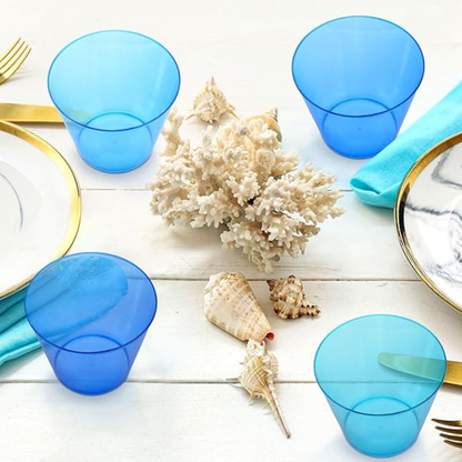 Shot Glasses Blue Party Combo - 10PC