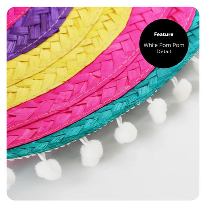Mexican Sombrero Hat for Carnival - 1PC