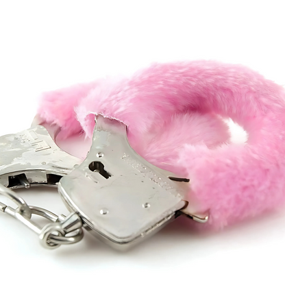 Hen Party Hand Cuffs Light Pink
