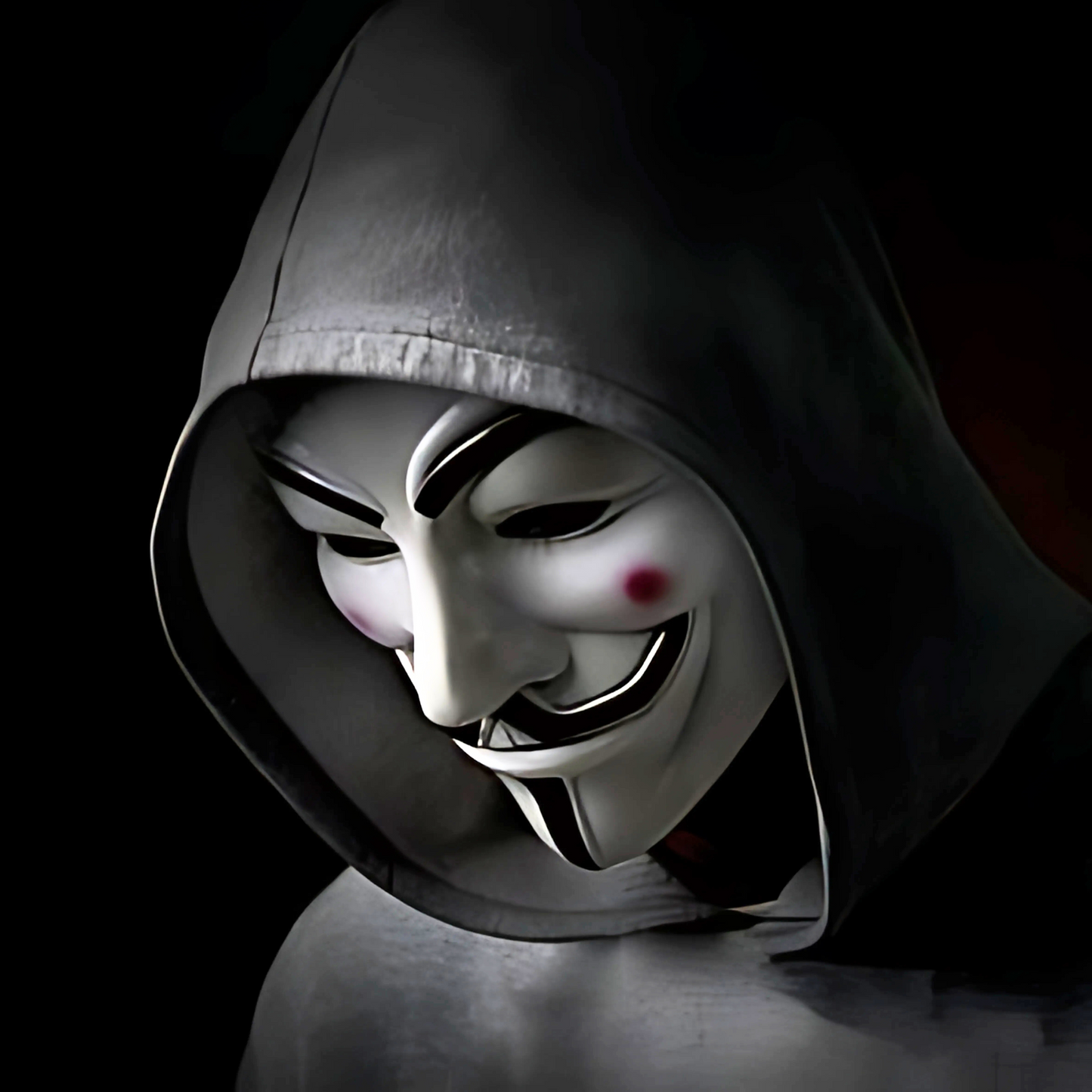 Pack of 4 Anonymos Mask for Kids & Adults - V for Vendetta Mask Halloween Masks Guy Mask for Halloween Costume Cosplay Party Mask,Hacker Mask