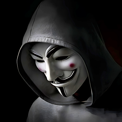 Pack of 4 Anonymos Mask for Kids & Adults - V for Vendetta Mask Halloween Masks Guy Mask for Halloween Costume Cosplay Party Mask,Hacker Mask