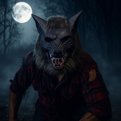 Halloween Werewolf  Wolf Mask - 1PC