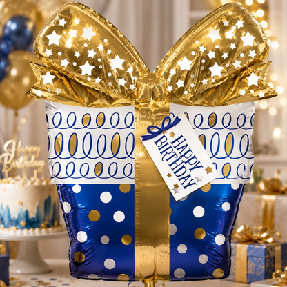 Large Shape Birthday Gift Foil Balloon