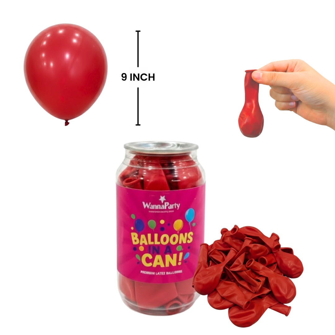 Red Party Balloons 10 Inch - Latex Balloons for Balloon Decoration - 20 Pc