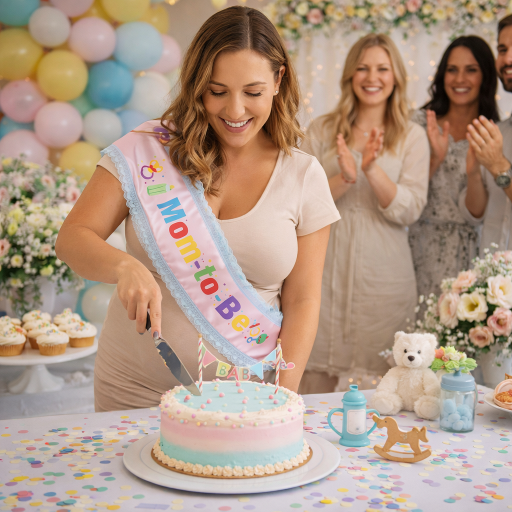 Mom To Be Sash Baby Shower - 1 Pc