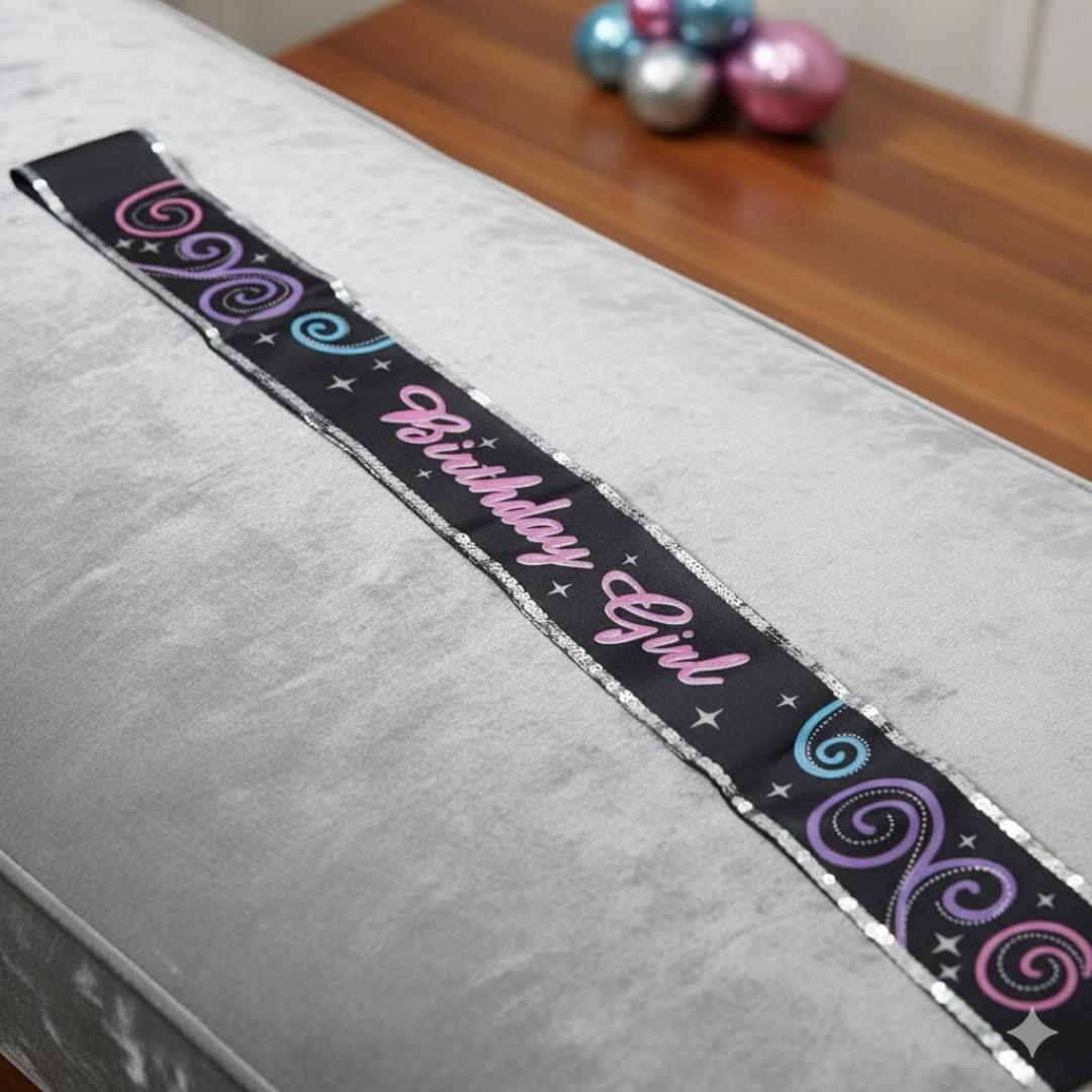 Birthday Girl Sash