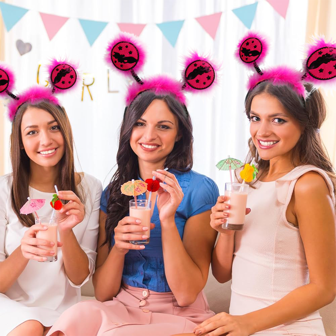 Bachelorette Devil Girl Headband - 1PC