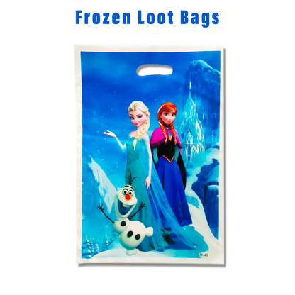 Frozen Theme Party Loot Bags - 10PC