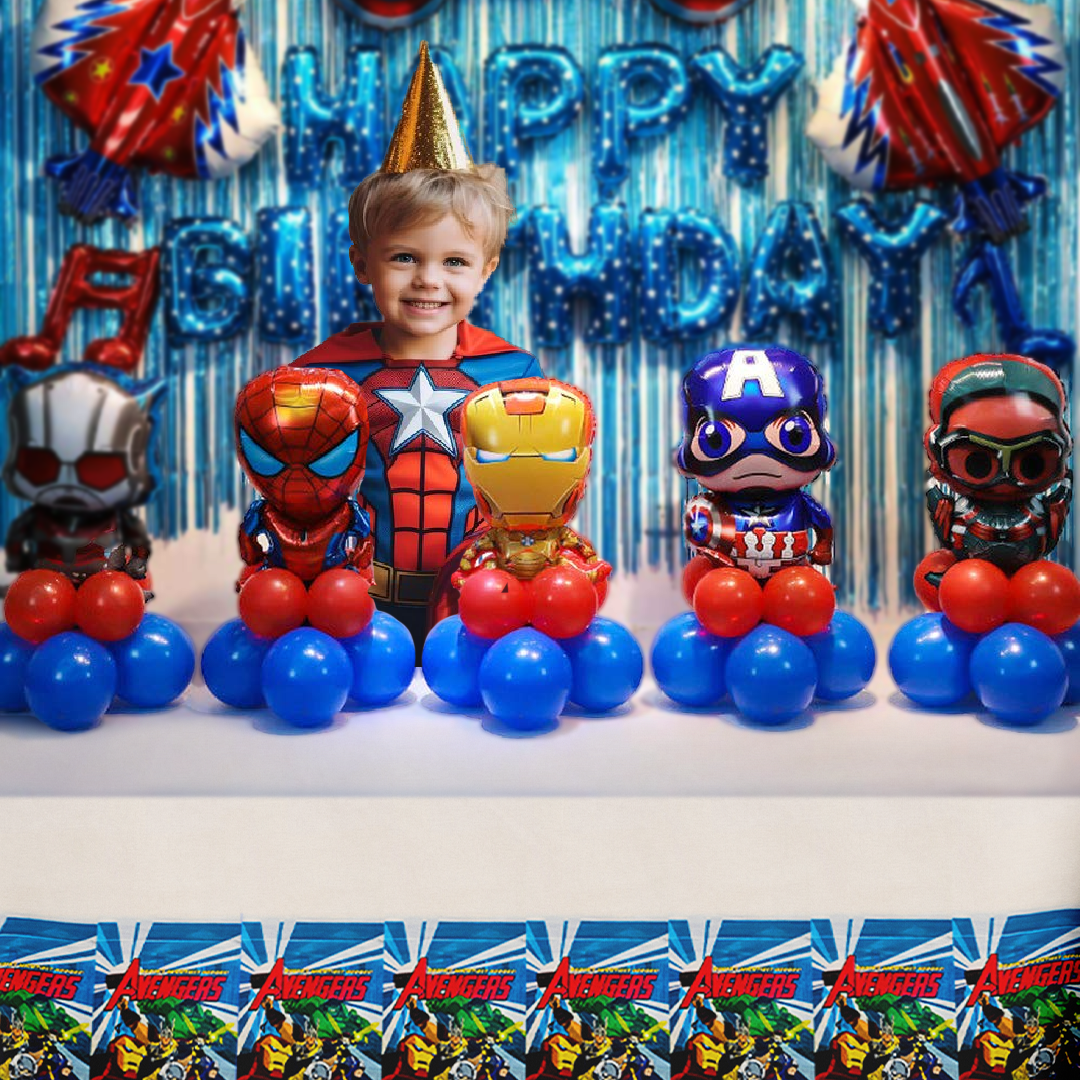 Avenger Theme Tablecover - 52 Inches X 86 inches - 1PC