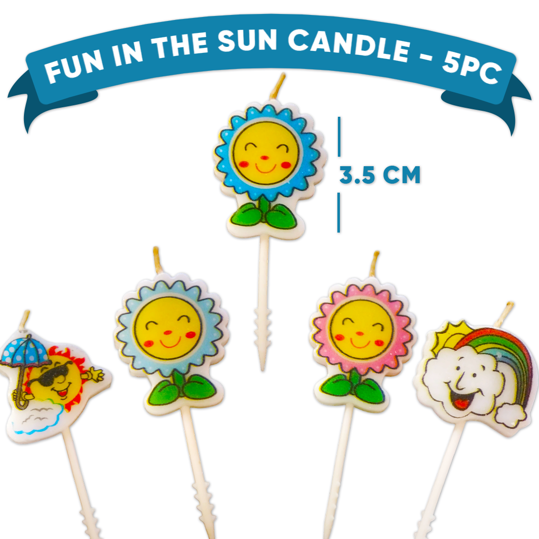 Fun In The Sun Candle - 5PC