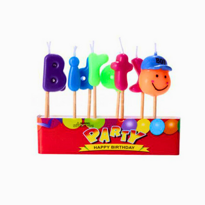 Birthday Boy Candle
