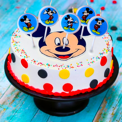 Mickey Mouse Candles - 5PC
